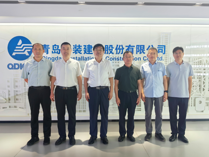 黨建引領強根基 深度融合促發展——山東省安裝協會到我公司調研指導工作